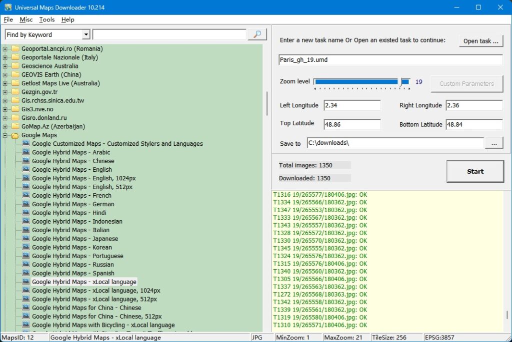 AllMapSoft Universal Maps Downloader 10.214 Free Full Activated